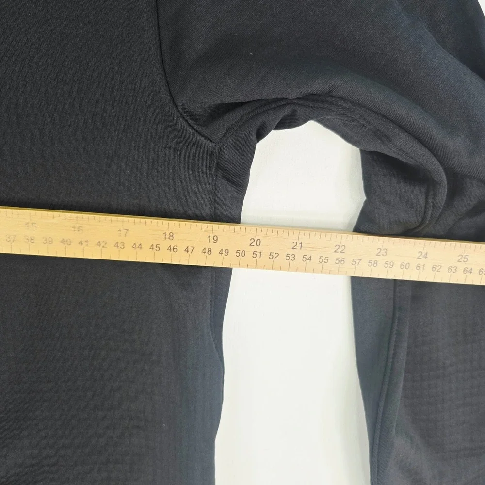 Nike Mens Southlake Carroll Dragons Pullover Black Grid Fleece Shirt Small